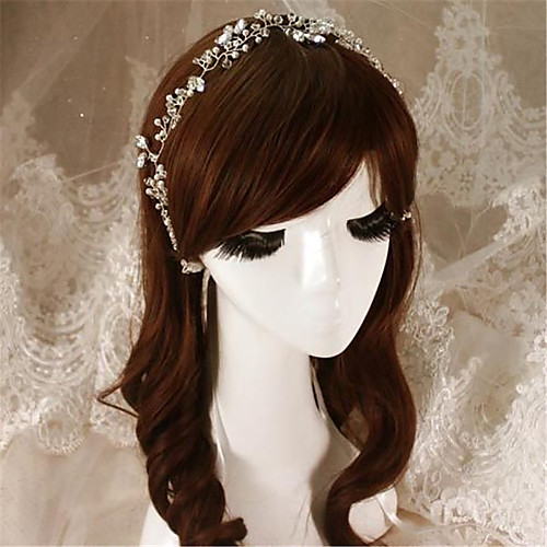 Crystal / Rhinestone / Fabric Tiaras / Headbands with 1 Wedding / Special Occasion / Party / Evening Headpiece
Crystal / Rhinestone / Fabric Tiaras / Headbands with 1 Wedding / Special Occasion / Party / Evening Headpiece