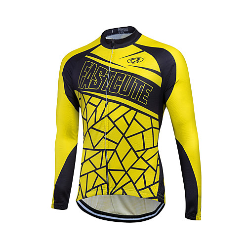 Fastcute Men's Long Sleeve Cycling Jersey Winter Fleece Coolmax Velvet Yellow Bike Sweatshirt Jersey Top Thermal / Warm Fleece Lining Breathable Sports Clothing Apparel / Quick Dry / Stretchy
Fastcute Men's Long Sleeve Cycling Jersey Winter Fleece Coolmax Velvet Yellow Bike Sweatshirt Jersey Top Thermal / Warm Fleece Lining Breathable Sports Clothing Apparel / Quick Dry / Stretchy