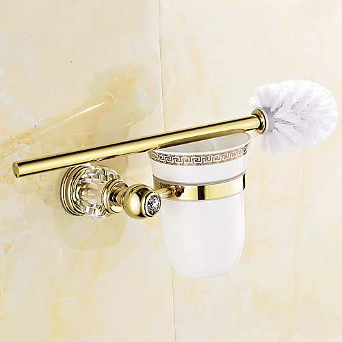 1 Pc Bathroom Hardware Bath Accessory Toilet Paper Holder,Toilet Brush Holder Contemporary Brass Wall Mounted
1 Pc Bathroom Hardware Bath Accessory Toilet Paper Holder,Toilet Brush Holder Contemporary Brass Wall Mounted