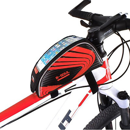 B-SOUL Cell Phone Bag Bike Frame Bag Top Tube 5.7 inch Touch Screen Waterproof Cycling for iPhone 8 Plus / 7 Plus / 6S Plus / 6 Plus iPhone X Samsung Galaxy S8 / S7 / Note 7 Red Green Blue Cycling
B-SOUL Cell Phone Bag Bike Frame Bag Top Tube 5.7 inch Touch Screen Waterproof Cycling for iPhone 8 Plus / 7 Plus / 6S Plus / 6 Plus iPhone X Samsung Galaxy S8 / S7 / Note 7 Red Green Blue Cycling