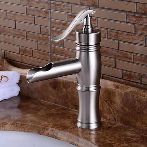 Bathroom Sink Faucet - Pre Rinse / Waterfall / Widespread Antique Copper Centerset Single Handle Two Holes
Bathroom Sink Faucet - Pre Rinse / Waterfall / Widespread Antique Copper Centerset Single Handle Two Holes