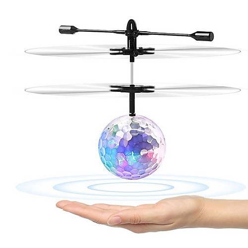 

Flying Ball LED Luminous Kid Flight Balls Electronic Infrared Induction Aircraft Remote Control Toys Magic Sensing Helicopter