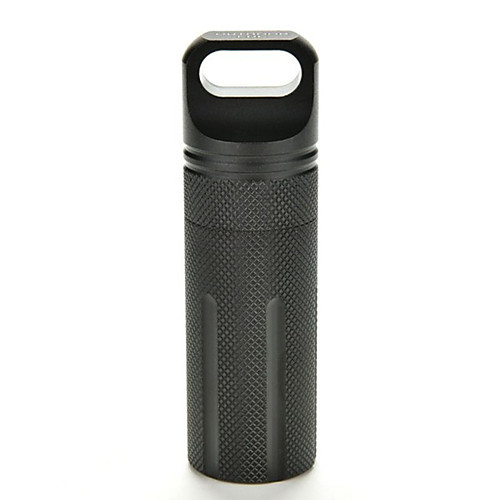 Pill Case Waterproof Convenient Aluminium Alloy Hiking Camping Outdoor Indoor Black Orange Green 1 pc
Pill Case Waterproof Convenient Aluminium Alloy Hiking Camping Outdoor Indoor Black Orange Green 1 pc