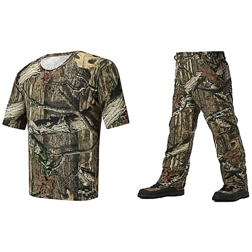 Men's Outdoor Breathable Quick Dry Moisture Permeability Anti-Insect Winter Clothing Suit Camping / Hiking Hunting Snowsports Camouflage
Men's Outdoor Breathable Quick Dry Moisture Permeability Anti-Insect Winter Clothing Suit Camping / Hiking Hunting Snowsports Camouflage