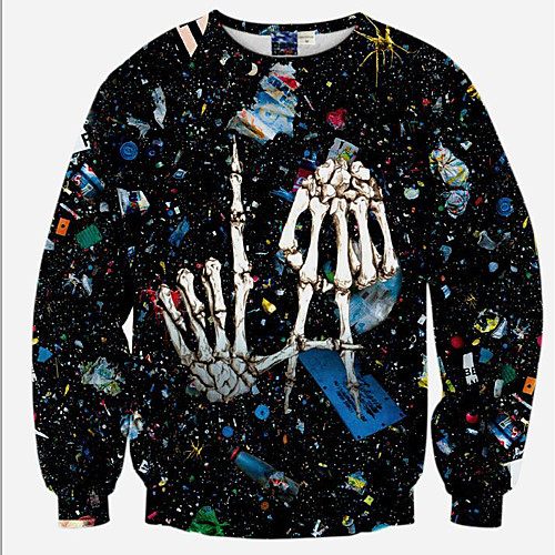 Men's Sweatshirt Optical Illusion Round Neck Daily Active Boho Hoodies Sweatshirts Long Sleeve Black / Fall / Winter
Men's Sweatshirt Optical Illusion Round Neck Daily Active Boho Hoodies Sweatshirts Long Sleeve Black / Fall / Winter