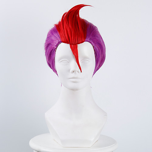 Synthetic Wig Cosplay Wig Straight Straight Wig Purple Synthetic Hair Women's Purple OUO Hair
Synthetic Wig Cosplay Wig Straight Straight Wig Purple Synthetic Hair Women's Purple OUO Hair