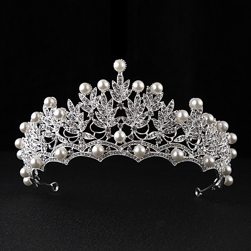 Imitation Pearl / Alloy Tiaras with 1 Wedding / Special Occasion / Casual Headpiece
Imitation Pearl / Alloy Tiaras with 1 Wedding / Special Occasion / Casual Headpiece