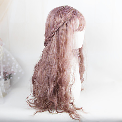 Synthetic Wig Loose Wave Loose Wave With Bangs Wig Purple Synthetic Hair Women's Purple
Synthetic Wig Loose Wave Loose Wave With Bangs Wig Purple Synthetic Hair Women's Purple