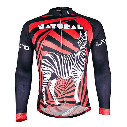 ILPALADINO Men's Long Sleeve Cycling Jersey Winter Polyester Bike Jersey Top Mountain Bike MTB Road Bike Cycling Breathable Quick Dry Ultraviolet Resistant Sports Clothing Apparel / Stretchy 
ILPALADINO Men's Long Sleeve Cycling Jersey Winter Polyester Bike Jersey Top Mountain Bike MTB Road Bike Cycling Breathable Quick Dry Ultraviolet Resistant Sports Clothing Apparel / Stretchy