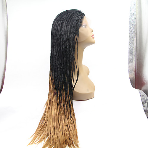 Synthetic Lace Front Wig Straight Straight Lace Front Wig Black / Strawberry Blonde Synthetic Hair Women's Natural Hairline Braided Wig African Braids Black
Synthetic Lace Front Wig Straight Straight Lace Front Wig Black / Strawberry Blonde Synthetic Hair Women's Natural Hairline Braided Wig African Braids Black