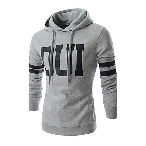 Men's Plus Size Hoodie Striped Graphic Text Round Neck Daily Weekend Active Hoodies Sweatshirts Long Sleeve Slim White Black Gray / Fall / Winter / Letter
Men's Plus Size Hoodie Striped Graphic Text Round Neck Daily Weekend Active Hoodies Sweatshirts Long Sleeve Slim White Black Gray / Fall / Winter / Letter