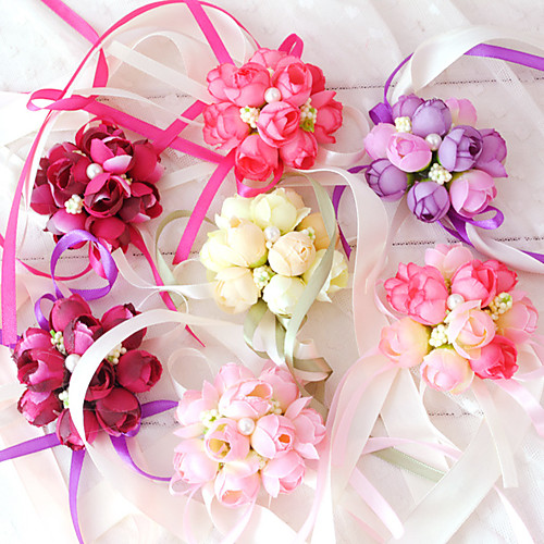 Wedding Flowers Wrist Corsages / Unique Wedding Décor Special Occasion / Party / Evening Cotton 1.18(Approx.3cm)
Wedding Flowers Wrist Corsages / Unique Wedding Décor Special Occasion / Party / Evening Cotton 1.18(Approx.3cm)