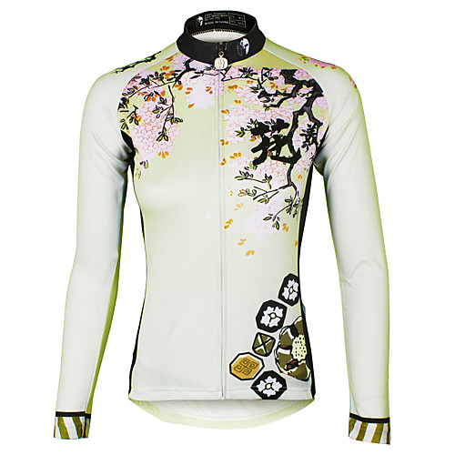 ILPALADINO Women's Long Sleeve Cycling Jersey Winter Purple Yellow Light Green Floral Botanical Plus Size Bike Jersey Top Mountain Bike MTB Road Bike Cycling Breathable Quick Dry Ultraviolet Resistant
ILPALADINO Women's Long Sleeve Cycling Jersey Winter Purple Yellow Light Green Floral Botanical Plus Size Bike Jersey Top Mountain Bike MTB Road Bike Cycling Breathable Quick Dry Ultraviolet Resistant