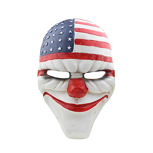 Mask White & Ink Blue & Red Resin Cosplay Accessories Halloween / Carnival / New Year
Mask White & Ink Blue & Red Resin Cosplay Accessories Halloween / Carnival / New Year