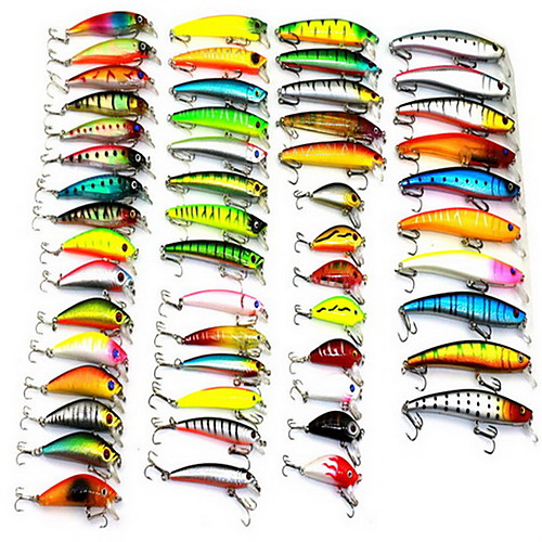 53 pcs Soft Bait Fishing Lures Hard Bait Soft Bait Multifunction Sinking Bass Trout Pike Bait Casting General Fishing Soft Plastic
53 pcs Soft Bait Fishing Lures Hard Bait Soft Bait Multifunction Sinking Bass Trout Pike Bait Casting General Fishing Soft Plastic
