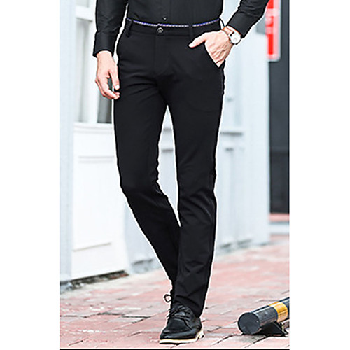 Men's Basic Cotton Slim Work Straight Pants Solid Colored Full Length Wine Black Royal Blue
Men's Basic Cotton Slim Work Straight Pants Solid Colored Full Length Wine Black Royal Blue