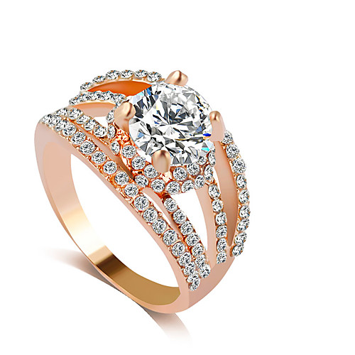 Ring Gold Silver Rhinestone Imitation Diamond Alloy Luxury 6 7 8 9 10 / Women's / Wedding / Party
Ring Gold Silver Rhinestone Imitation Diamond Alloy Luxury 6 7 8 9 10 / Women's / Wedding / Party