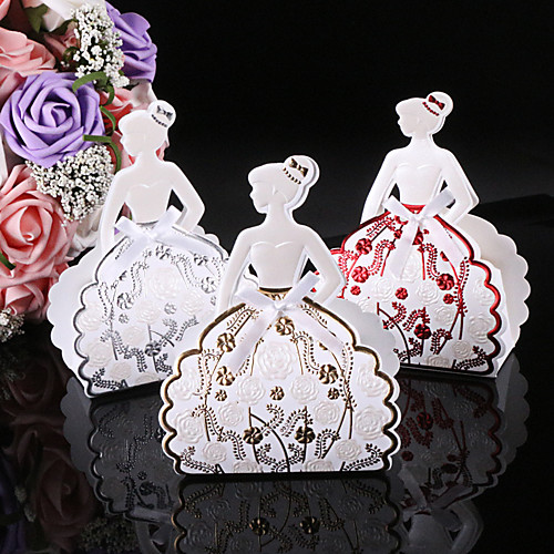 Round / Square Card Paper Favor Holder with Ribbons / Printing Favor Boxes - 25
Round / Square Card Paper Favor Holder with Ribbons / Printing Favor Boxes - 25