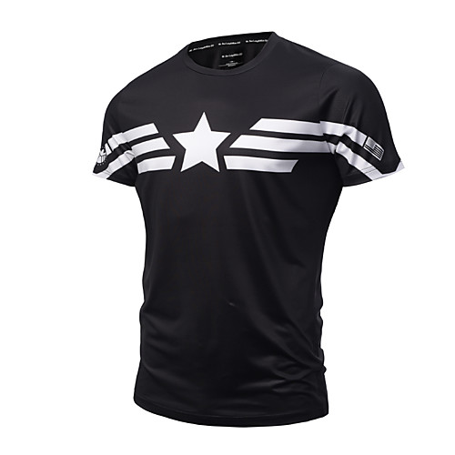 Men's T shirt Graphic Print Short Sleeve Daily Tops Active Punk & Gothic Black
Men's T shirt Graphic Print Short Sleeve Daily Tops Active Punk & Gothic Black