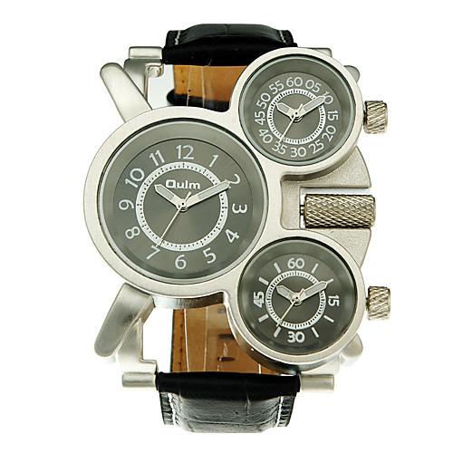 Men's Sport Watch Military Watch Fashion Watch Wrist watch Dual Time Zones Quartz Genuine Leather Band Vintage Casual Multi-Colored
Men's Sport Watch Military Watch Fashion Watch Wrist watch Dual Time Zones Quartz Genuine Leather Band Vintage Casual Multi-Colored