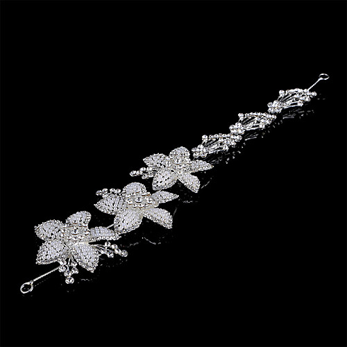 Headbands Hair Accessories Pearl / Rhinestones Wigs Accessories Women's 1pcs pcs 4-8inch cm Party Crystal / Headpieces / Modern Contemporary Crystal / Classic
Headbands Hair Accessories Pearl / Rhinestones Wigs Accessories Women's 1pcs pcs 4-8inch cm Party Crystal / Headpieces / Modern Contemporary Crystal / Classic