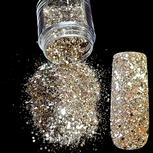 nail art glitter powder tyrant gold hexagonal sequins powder dust mix size nail glitter powder flash acrylic manicure nail
nail art glitter powder tyrant gold hexagonal sequins powder dust mix size nail glitter powder flash acrylic manicure nail