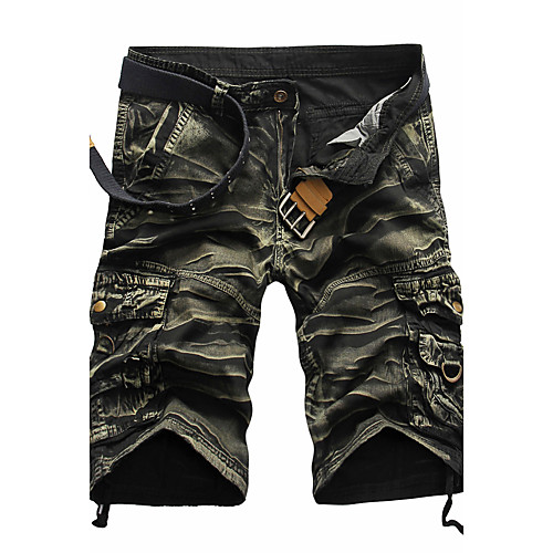 Men's Active Punk & Gothic Military Cotton Daily Straight Shorts Tactical Cargo Pants Camo / Camouflage Knee Length Pleated Black Red Army Green / Summer
Men's Active Punk & Gothic Military Cotton Daily Straight Shorts Tactical Cargo Pants Camo / Camouflage Knee Length Pleated Black Red Army Green / Summer