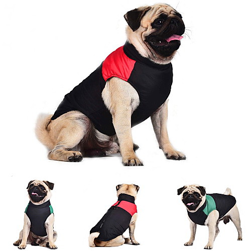 Cat Dog Coat Vest Winter Dog Clothes Green Red Blue Costume Baby Small Dog Cotton Color Block Keep Warm S M L XL XXL
Cat Dog Coat Vest Winter Dog Clothes Green Red Blue Costume Baby Small Dog Cotton Color Block Keep Warm S M L XL XXL