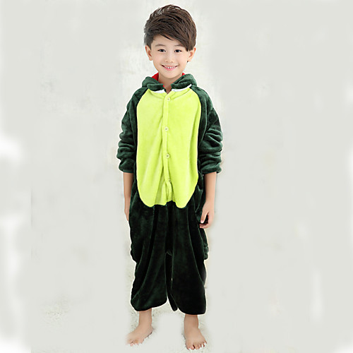 Kid's Kigurumi Pajamas with Slippers Dinosaur Animal Onesie Pajamas Coral fleece Green Cosplay For Boys and Girls Animal Sleepwear Cartoon Festival / Holiday Costumes
Kid's Kigurumi Pajamas with Slippers Dinosaur Animal Onesie Pajamas Coral fleece Green Cosplay For Boys and Girls Animal Sleepwear Cartoon Festival / Holiday Costumes