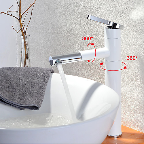 Art Deco/Retro Modern Centerset Rotatable Ceramic Valve Single Handle One Hole Painting, Bathroom Sink Faucet
Art Deco/Retro Modern Centerset Rotatable Ceramic Valve Single Handle One Hole Painting, Bathroom Sink Faucet