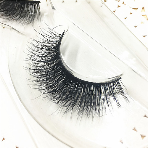 Eyelashes Eyelash Extensions / False Eyelashes 2 pcs Eye Volumized / Extra Long Full Strip Lashes / Individual Lashes Animal wool eyelash Black Band
Eyelashes Eyelash Extensions / False Eyelashes 2 pcs Eye Volumized / Extra Long Full Strip Lashes / Individual Lashes Animal wool eyelash Black Band