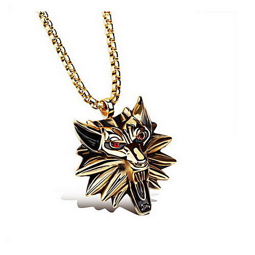 Men's Pendant Animal Wolf Luxury Basic Fashion Chunky Titanium Steel Imitation Diamond Gold Silver Necklace Jewelry For Daily Casual
Men's Pendant Animal Wolf Luxury Basic Fashion Chunky Titanium Steel Imitation Diamond Gold Silver Necklace Jewelry For Daily Casual