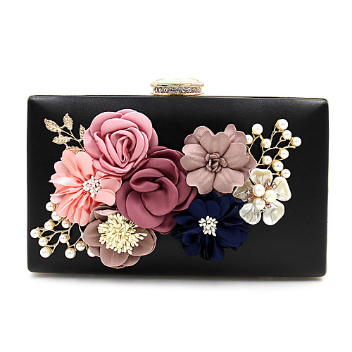 Women's Bags Polyester Evening Bag Imitation Pearl Crystal / Rhinestone Flower Floral Print Wedding Party Event / Party Wedding Bags White Black Purple Red
Women's Bags Polyester Evening Bag Imitation Pearl Crystal / Rhinestone Flower Floral Print Wedding Party Event / Party Wedding Bags White Black Purple Red