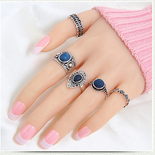 Jewelry Set Gold Silver Synthetic Gemstones Resin Gold Plated Ladies Unusual Unique Design 5pcs 7 / Women's / Rings Set
Jewelry Set Gold Silver Synthetic Gemstones Resin Gold Plated Ladies Unusual Unique Design 5pcs 7 / Women's / Rings Set