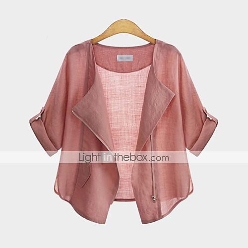 Women's Blouse Solid Colored Plus Size Half Sleeve Daily Tops Cotton Casual White Pink Dark Blue
Women's Blouse Solid Colored Plus Size Half Sleeve Daily Tops Cotton Casual White Pink Dark Blue