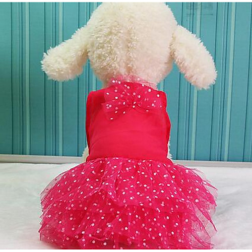 Dog Dress Dog Clothes Cartoon Red Green Pink Cotton Costume For Summer Men's Women's Casual / Daily Fashion
Dog Dress Dog Clothes Cartoon Red Green Pink Cotton Costume For Summer Men's Women's Casual / Daily Fashion