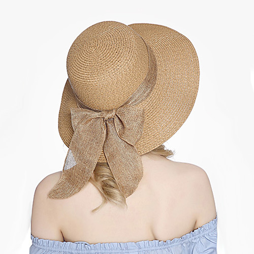 Women's Straw Hat Sun Hat Cute Straw Vintage - Solid Colored Summer Fall White Fuchsia Khaki
Women's Straw Hat Sun Hat Cute Straw Vintage - Solid Colored Summer Fall White Fuchsia Khaki
