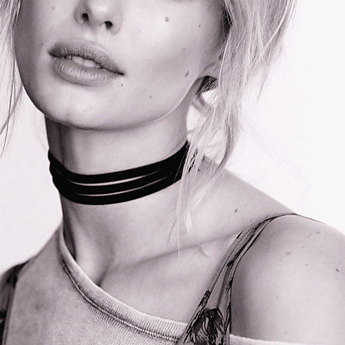 Women's Choker Necklace Personalized Basic Simple Style Fashion Fabric Black Necklace Jewelry For Daily Casual
Women's Choker Necklace Personalized Basic Simple Style Fashion Fabric Black Necklace Jewelry For Daily Casual