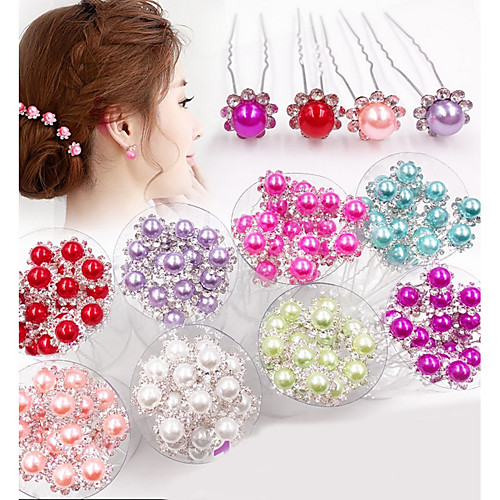 Pearl Headwear / Hair Pin with Floral 1pc Wedding / Special Occasion Headpiece
Pearl Headwear / Hair Pin with Floral 1pc Wedding / Special Occasion Headpiece