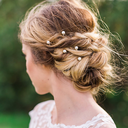 Imitation Pearl / Alloy Hair Tool / Hair Stick / Hair Pin with 1 Wedding / Special Occasion / Casual Headpiece
Imitation Pearl / Alloy Hair Tool / Hair Stick / Hair Pin with 1 Wedding / Special Occasion / Casual Headpiece