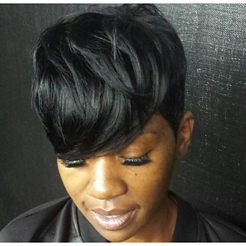 Synthetic Wig Natural Wave Natural Wave Wig Short Jet Black Synthetic Hair Black MAYSU
Synthetic Wig Natural Wave Natural Wave Wig Short Jet Black Synthetic Hair Black MAYSU