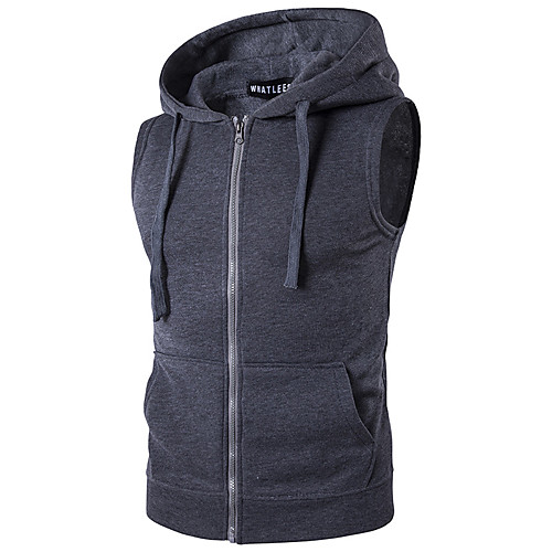 Men's Tank Top Solid Colored Sleeveless Daily Tops Cotton Active Basic Black Light gray Dark Gray
Men's Tank Top Solid Colored Sleeveless Daily Tops Cotton Active Basic Black Light gray Dark Gray