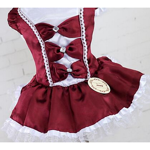 Dog Dress Puppy Clothes Princess Fashion Casual / Daily Wedding Party Dog Clothes Puppy Clothes Dog Outfits Dark Red Dark Blue Costume for Girl and Boy Dog Cotton XS S M L XL
Dog Dress Puppy Clothes Princess Fashion Casual / Daily Wedding Party Dog Clothes Puppy Clothes Dog Outfits Dark Red Dark Blue Costume for Girl and Boy Dog Cotton XS S M L XL