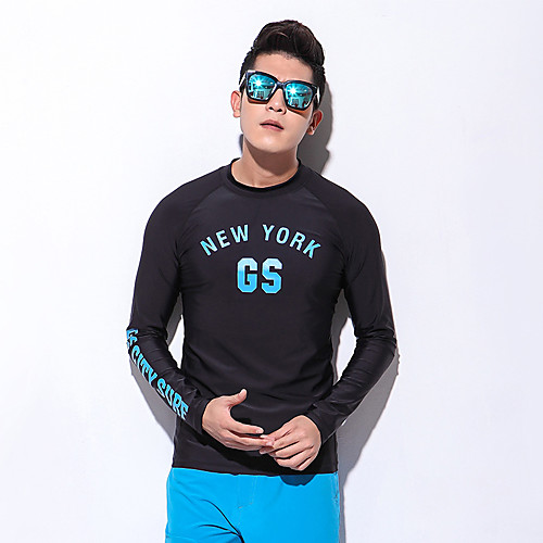 Sports Men's Wetsuit Skin Breathable Quick Dry Anatomic Design Chinlon Diving Suit Long Sleeve Tops-Swimming Diving Spring Summer Classic
Sports Men's Wetsuit Skin Breathable Quick Dry Anatomic Design Chinlon Diving Suit Long Sleeve Tops-Swimming Diving Spring Summer Classic