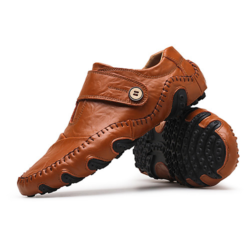 Men's Comfort Shoes Fall / Winter Sporty / Casual Daily Outdoor Loafers & Slip-Ons Leather Non-slipping Wear Proof Black / Brown / Buckle / EU40
Men's Comfort Shoes Fall / Winter Sporty / Casual Daily Outdoor Loafers & Slip-Ons Leather Non-slipping Wear Proof Black / Brown / Buckle / EU40