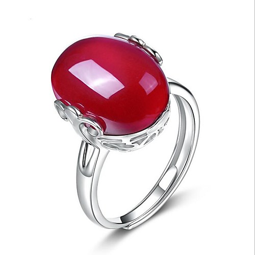 Women's Ring thumb ring Crystal Red Sterling Silver Crystal Agate Ladies Unique Design western style Wedding Party Jewelry Solitaire Drop Cocktail Ring Mood
Women's Ring thumb ring Crystal Red Sterling Silver Crystal Agate Ladies Unique Design western style Wedding Party Jewelry Solitaire Drop Cocktail Ring Mood