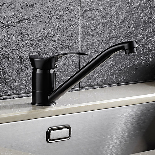 Kitchen faucet - Antique Oil-rubbed Bronze Standard Spout Vessel / Single Handle One Hole
Kitchen faucet - Antique Oil-rubbed Bronze Standard Spout Vessel / Single Handle One Hole