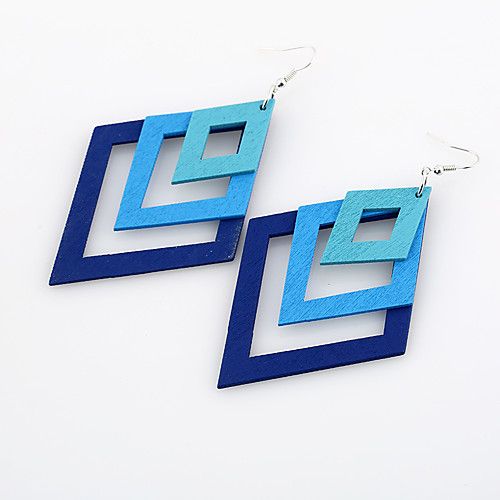 Women's Earrings Stacking Stackable Ladies Personalized Simple Style Euramerican Wood Earrings Jewelry Purple / Coffee / Blue For Wedding Party Birthday Gift
Women's Earrings Stacking Stackable Ladies Personalized Simple Style Euramerican Wood Earrings Jewelry Purple / Coffee / Blue For Wedding Party Birthday Gift