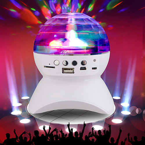 Disco Lights Party Light LED Stage Light / Spot Light - 3 W Club Bluetooth / Mini / Wireless KUGE for Dance Party Wedding DJ Disco Show Lighting
Disco Lights Party Light LED Stage Light / Spot Light - 3 W Club Bluetooth / Mini / Wireless KUGE for Dance Party Wedding DJ Disco Show Lighting