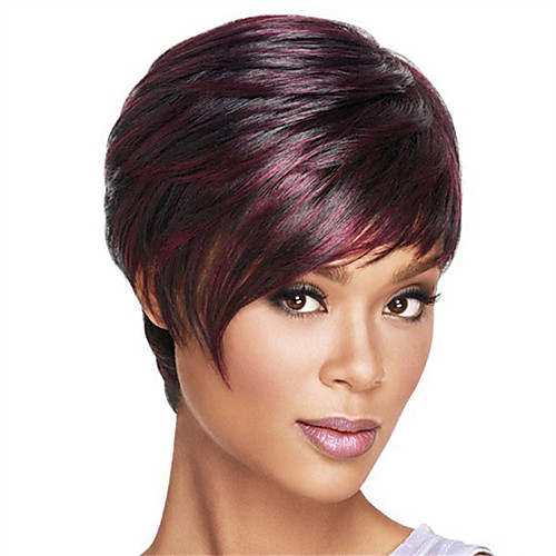 Synthetic Wig Straight Straight Bob Short Bob With Bangs Wig Ombre Dark Wine Synthetic Hair Women's Heat Resistant Ombre Hair Ombre
Synthetic Wig Straight Straight Bob Short Bob With Bangs Wig Ombre Dark Wine Synthetic Hair Women's Heat Resistant Ombre Hair Ombre